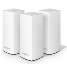 LINKSYS | Dual-Band Intelligent AC1300 Mesh WiFi 5 System Pack of 3 | MLKITRTWHW103