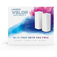 LINKSYS | Velop Tri-Band AC4400 Whole Home WiFi Mesh System Pack of 2 | MLKITRTWHW302