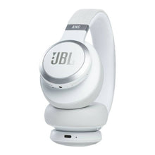 JBL | Wireless Over-Ear Noise Cancelling Headphones - White | Live 660NC