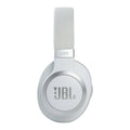 JBL | Wireless Over-Ear Noise Cancelling Headphones - White | Live 660NC