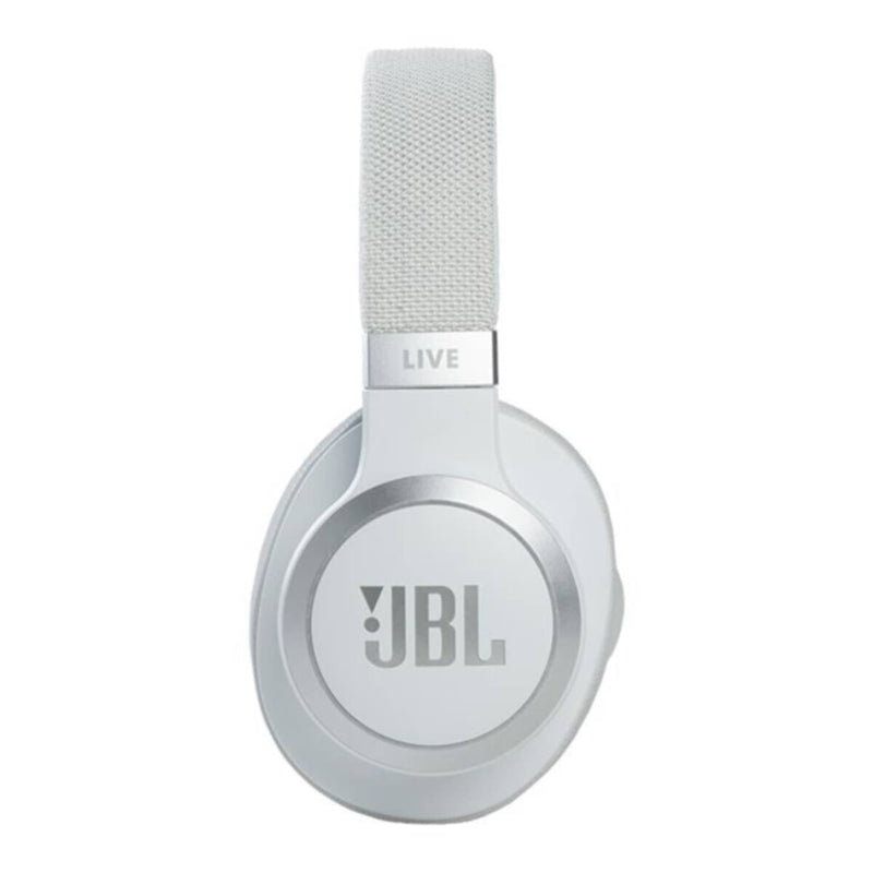 JBL | Wireless Over-Ear Noise Cancelling Headphones - White | Live 660NC