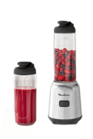 MOULINEX | Mix & Move Mini Blender 600ml 2 Jar | LM15F127