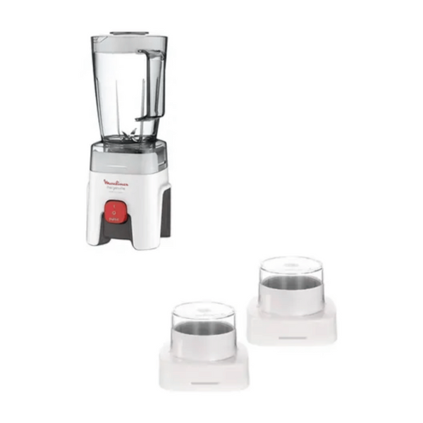 MOULINEX | Blender 500W 2 Attachment  1.75Ltrs 22-220-240 V 50/60HZ |LM242B28