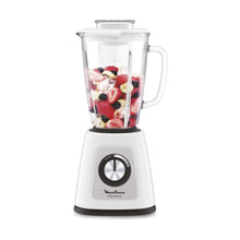 MOULINEX | Blendforce Glass Jug Blender 500W 1.7Ltr White | LM435127