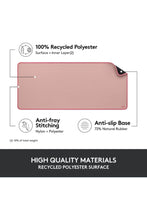LOGITECH | Desk Mat-Dark Rose | TE0179426