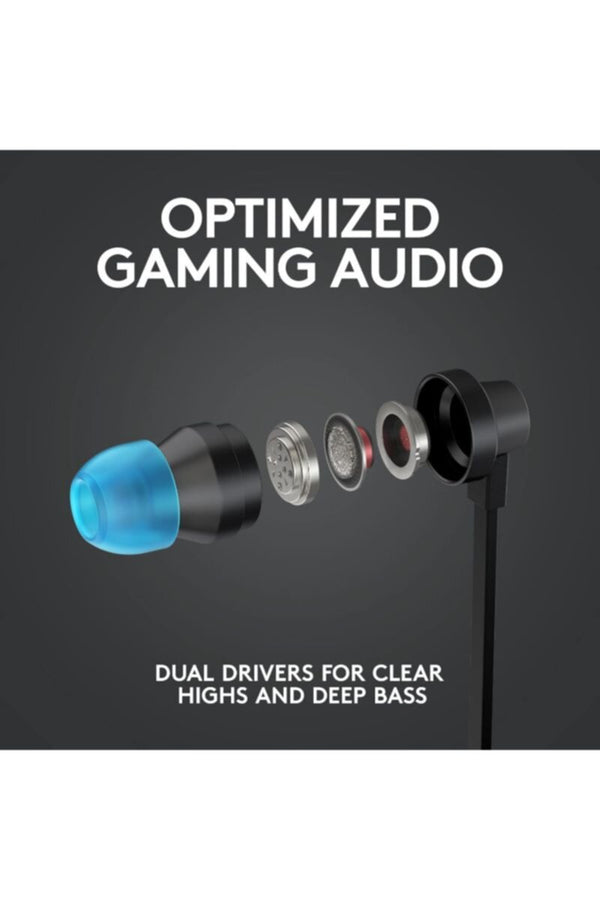 LOGITECH | G333 Gaming Earphones with Dual Audio Drivers | TE0178524
