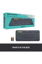 LOGITECH | K380 Multi-Device Bluetooth Keyboard-Dark Grey | TE0171403