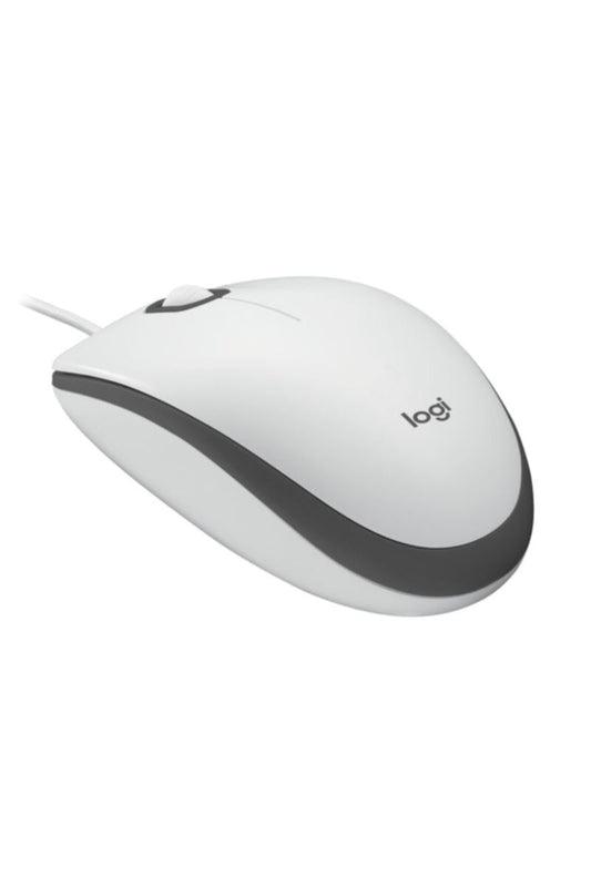 LOGITECH | M100 Corded Mouse White | TE0206785