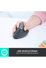 LOGITECH | Mx Vertical Graphite Mouse Black | TE0135959