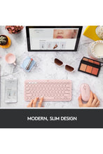 LOGITECH | Pebble Wireless Mouse with Bluetooth Rose | TE0153562