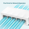 TP-LINK | 5-Port 10/100Mbps Desktop Switch | LS1005