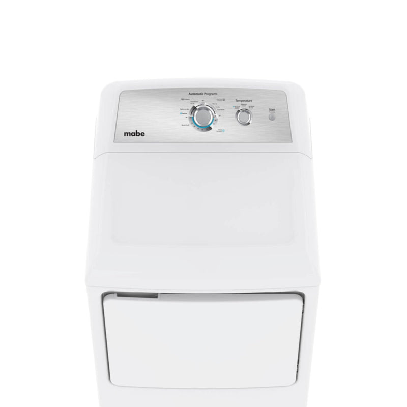 MABE | Washer & Dryer Front Load 6.2 Cubic Ft White | SME26N5XNBCT0
