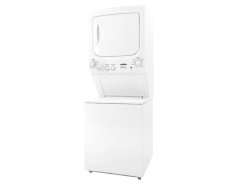 MABE | Washer & Dryer 15kg 6 Cubic Ft White | MCL2040EEBBY0