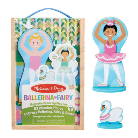MELISSA & DOUG | Ballerina/Fairy Magnetic Dress-Up Play Set 3+ years | 46030322