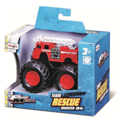 MAISTO | 11385 Fresh Metal Rescue Monster J Hook Open Touch Box | MAI115TOY00598