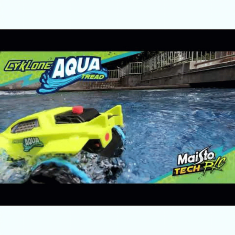 MAISTO | Cyklone Rc Aqua Tread Toy | MAI115TOY00616