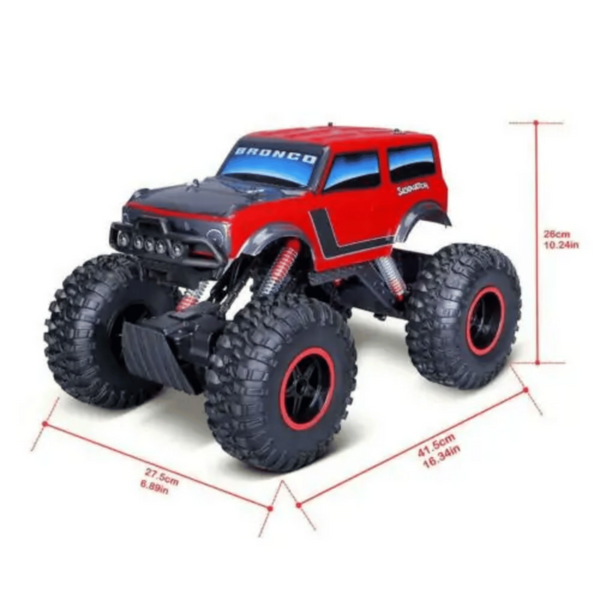 MAISTO | R/C 1:10 Ford Bronco Sasquatch Toys for Boys | MAI115TOY00684
