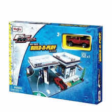 MAISTO | Fresh Metal Build N Play Gas Station | MAI115TOY00697