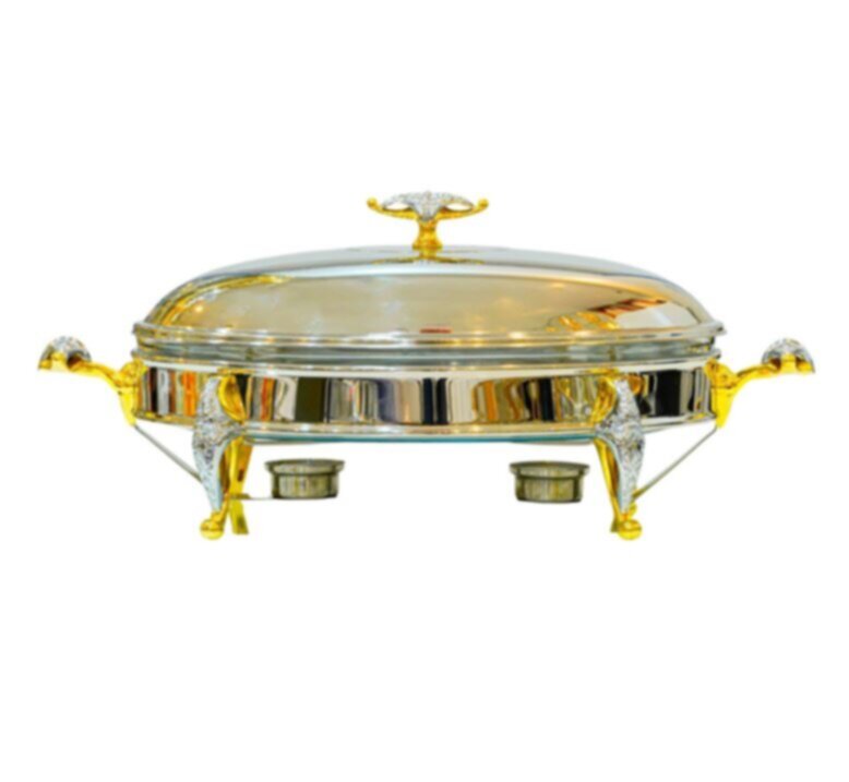 GENERIC | Malaika Gold Oval 3  Qts Warmer | H2513057
