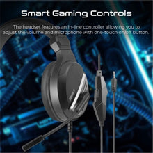 VERTUX | Ultra-Immersive Gaming Headset with Virtual 7.1 Surround Sound 40Mm Drivers Blue | MANILA.BLACK