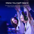 VERTUX | Ultra-Immersive Gaming Headset with Virtual 7.1 Surround Sound 40Mm Drivers Blue | MANILA.BLACK