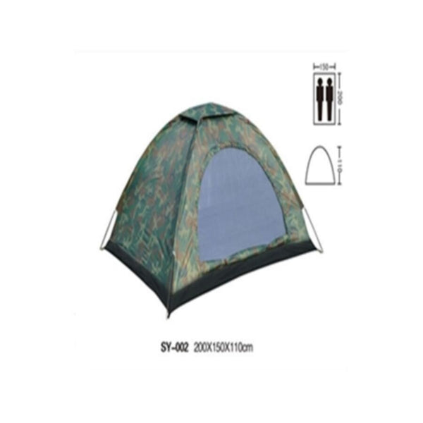 2 Person One Single Door Layer Camouflage Tent | SY-002