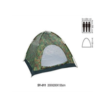 3-4 Person Single layer Camouflage Tent | SY-011
