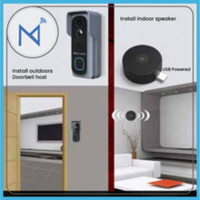 MARRATH | Smart Wi-Fi HD Video Doorbell with Chime | MSHA26