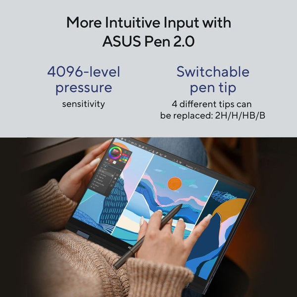 ASUS | Zenbook 14 Flip 2 in 1 Laptop 14inch Intel Core i7 1360P 16GB RAM 1TB SSD UP3404VA-OLED-1W | MASITNUP34057