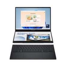 ASUS | Zenbook Duo Laptop 14inch 3K OLED 120 Hz AI-powered Intel ARL H Core Ultra 9 Processor 32 GB LPDDR5x Memory Plus Up to 2 TB PCIe 4.0 SSD UX8406CA-PZ005W | MASITNUX84049