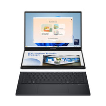 ASUS | Zenbook Duo Laptop 14inch 3K OLED 120 Hz AI-powered Intel ARL H Core Ultra 9 Processor 32 GB LPDDR5x Memory Plus Up to 2 TB PCIe 4.0 SSD UX8406CA-PZ005W | MASITNUX84049
