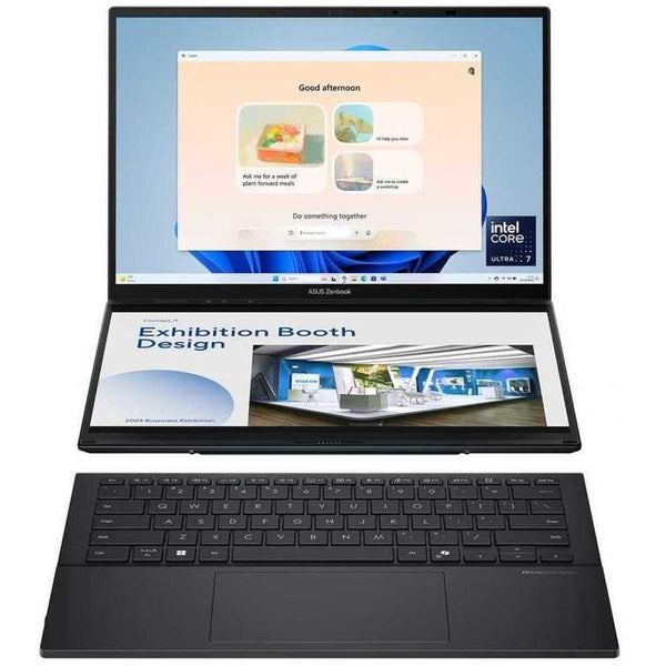 ASUS | Zenbook Duo OLED Laptop Touch Screen Intel Core Ultra 7 255H 2GHz 32GB RAM 1TB SSD UX8406CA-OLED7 | MASITNUX84068