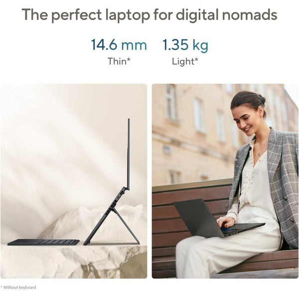 ASUS | Zenbook Duo OLED Laptop Touch Screen Intel Core Ultra 7 255H 2GHz 32GB RAM 1TB SSD UX8406CA-OLED7 | MASITNUX84068