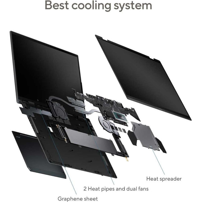 ASUS | Zenbook Duo OLED Laptop Touch Screen Intel Core Ultra 7 255H 2GHz 32GB RAM 1TB SSD UX8406CA-OLED7 | MASITNUX84068