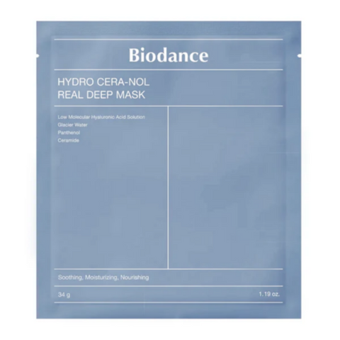 Biodance, Hydro Cera-Nol Real Deep Mask Facial Sheet 34g