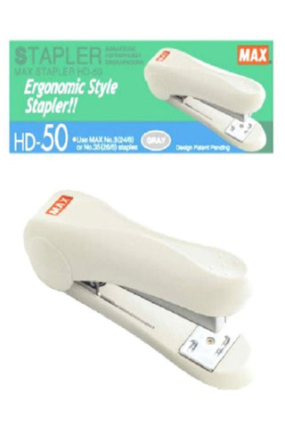 MAX | 24-26/6 Stapler Grey | MX-HD-50-GY