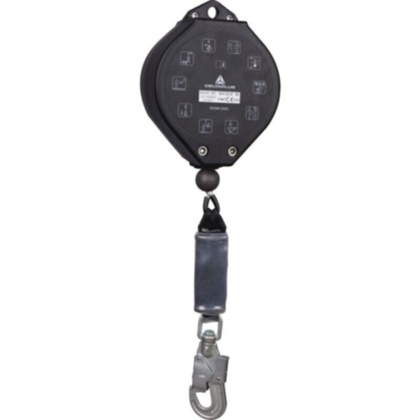 DELTAPLUS | Self Retractable Fall Arrester 10M Black |  AN10010T