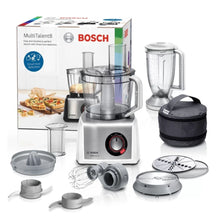 BOSCH | MultiTalent 8 Food Processor 1200W White Brushed Stainless Steel | MC812S734G