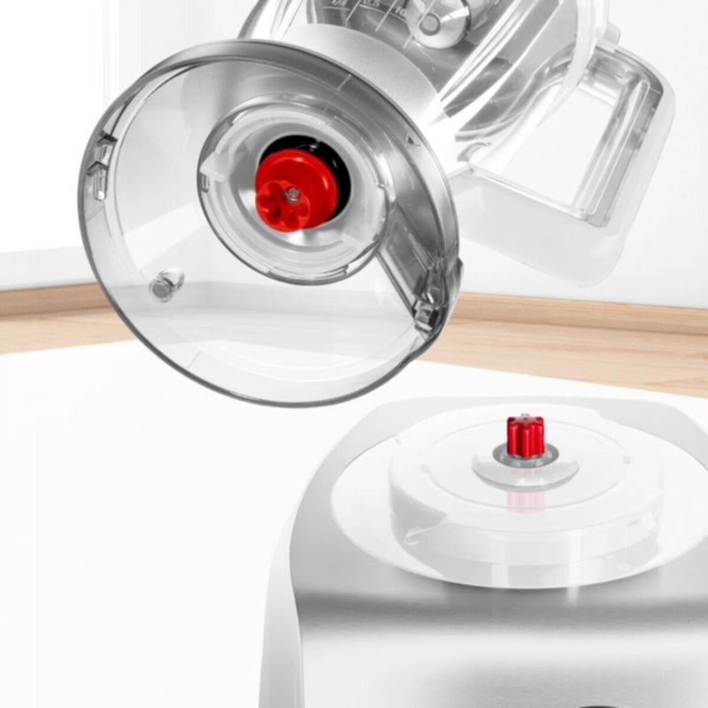 BOSCH | MultiTalent 8 Food Processor 1200W White Brushed Stainless Steel | MC812S734G