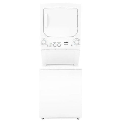MABE | Washer & Dryer 15kg 6 Cubic Ft White | MCL2040EEBBY0