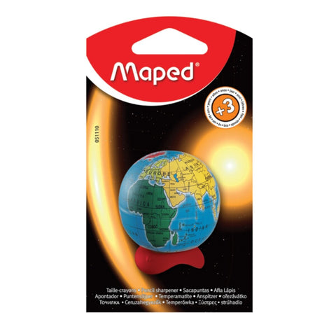 MAPED | 1Hole Globe Blister Sharpener 1Pc | MD-051110