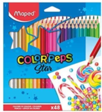MAPED | Color Peps Pencils 48Colors Set | MD-832048