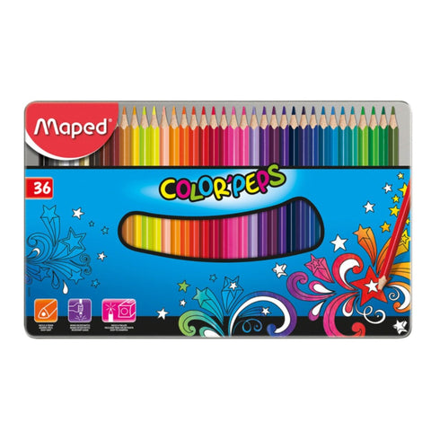 MAPED | Color Peps Metal Set 36Colors | MD-832056