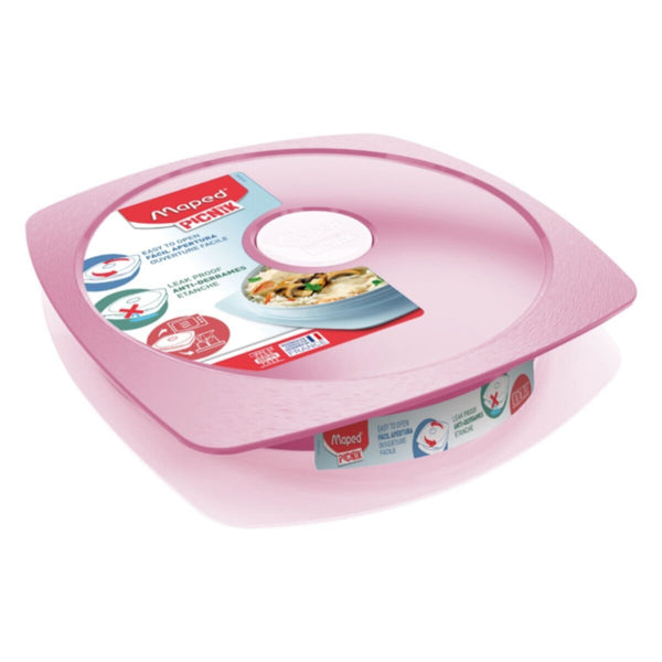 MAPED | Picnik Adult Lunch Plate Tender Rose | MD-870201