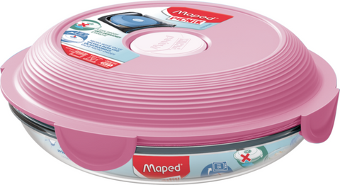 MAPED | Picnik Adult Lunch Box Glass Tender Rose | MD-870601