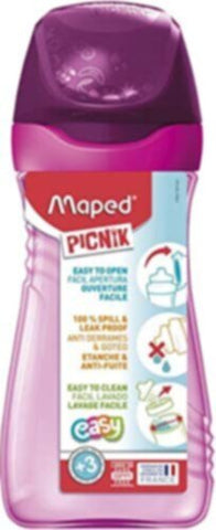 MAPED | Picnik Origins Water Bottle 430ml Pink | MD-871501