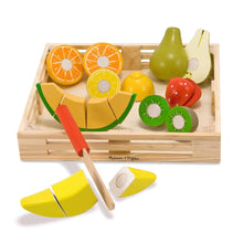 MELISSA & DOUG | Cutting Fruit Set - Wooden Play Food 3+ years | 46004021