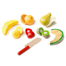 MELISSA & DOUG | Cutting Fruit Set - Wooden Play Food 3+ years | 46004021