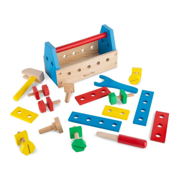 MELISSA & DOUG | Take-Along Tool Kit Wooden Toy 3+ years | 46000494