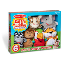 MELISSA & DOUG | Safari Buddies Hand Puppets 2+ years | 46009118